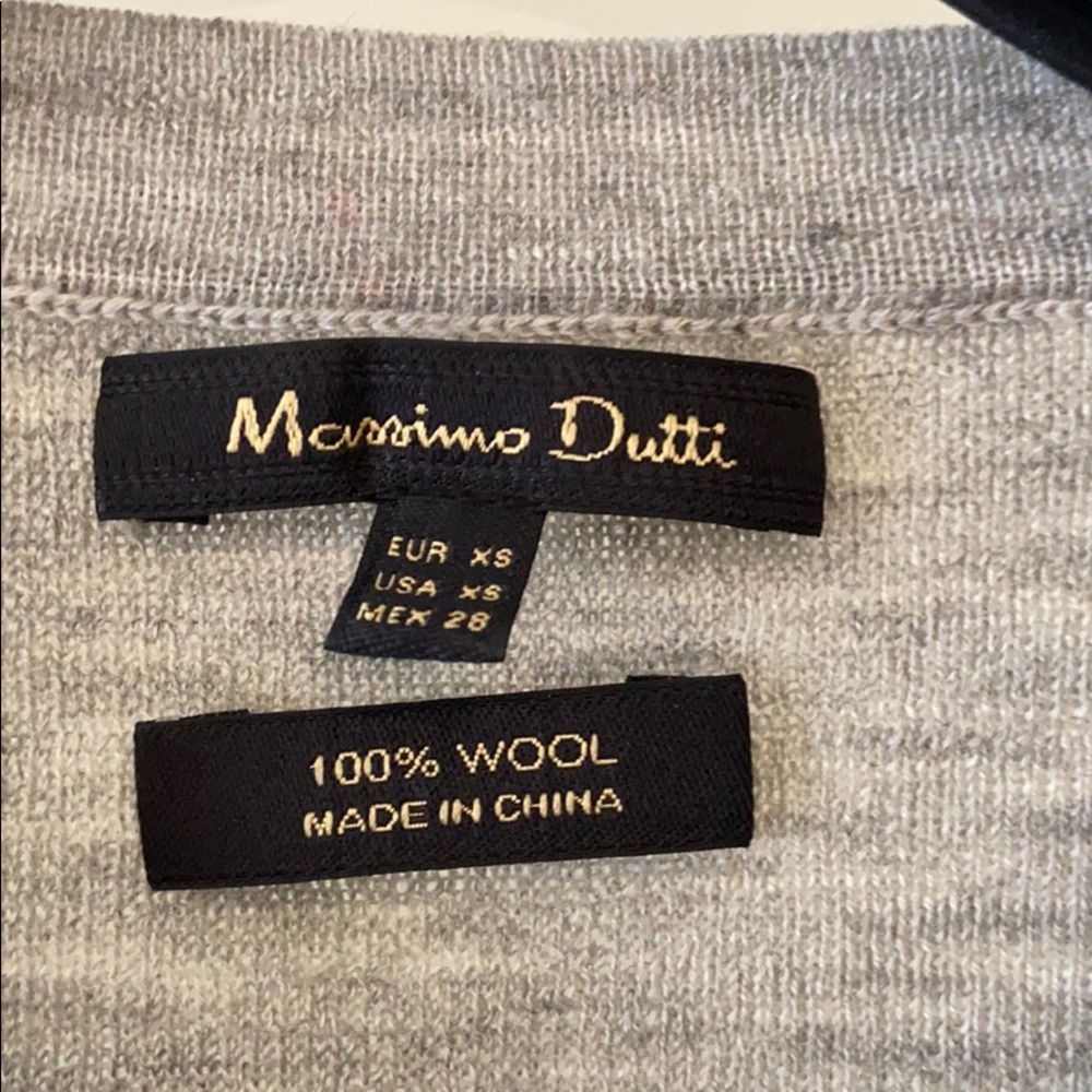 Massimo Dutti Wool Crew Neck Sweater View 2